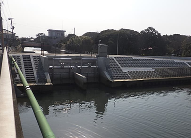 広域河川改修(復興)工事(作田川樋門設置工)