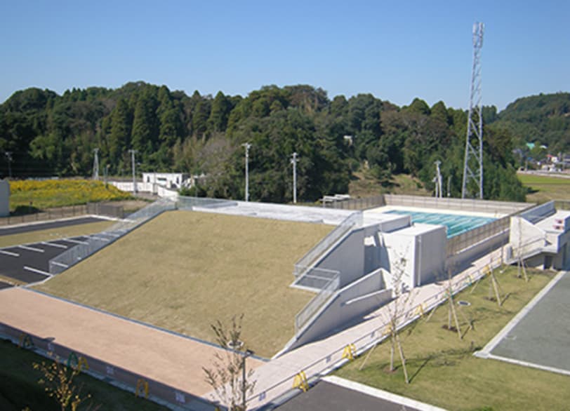 町立大網小学校移転改築工事(プール建設工事)