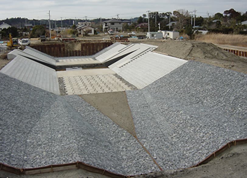 住宅宅地関連公共施設整備促進工事(3号堰下部工)