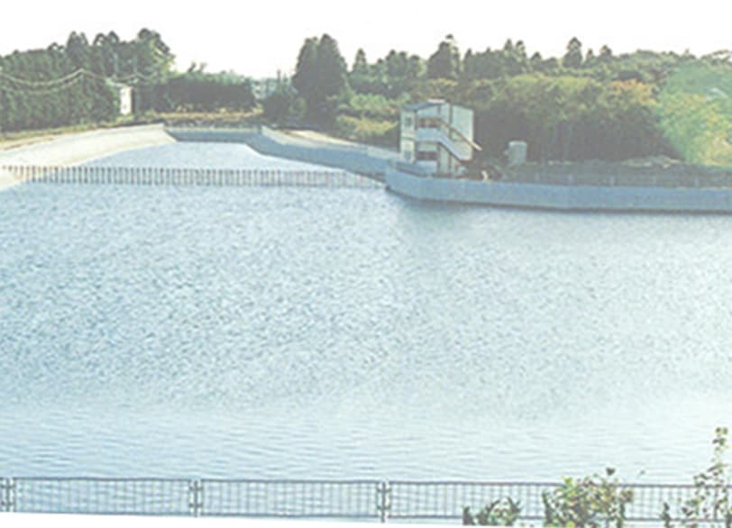貯水池工事